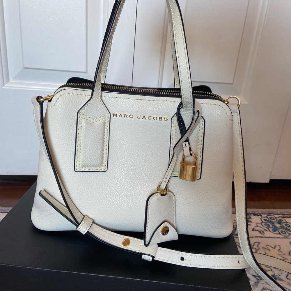Marc Jacobs White Leather Handbag